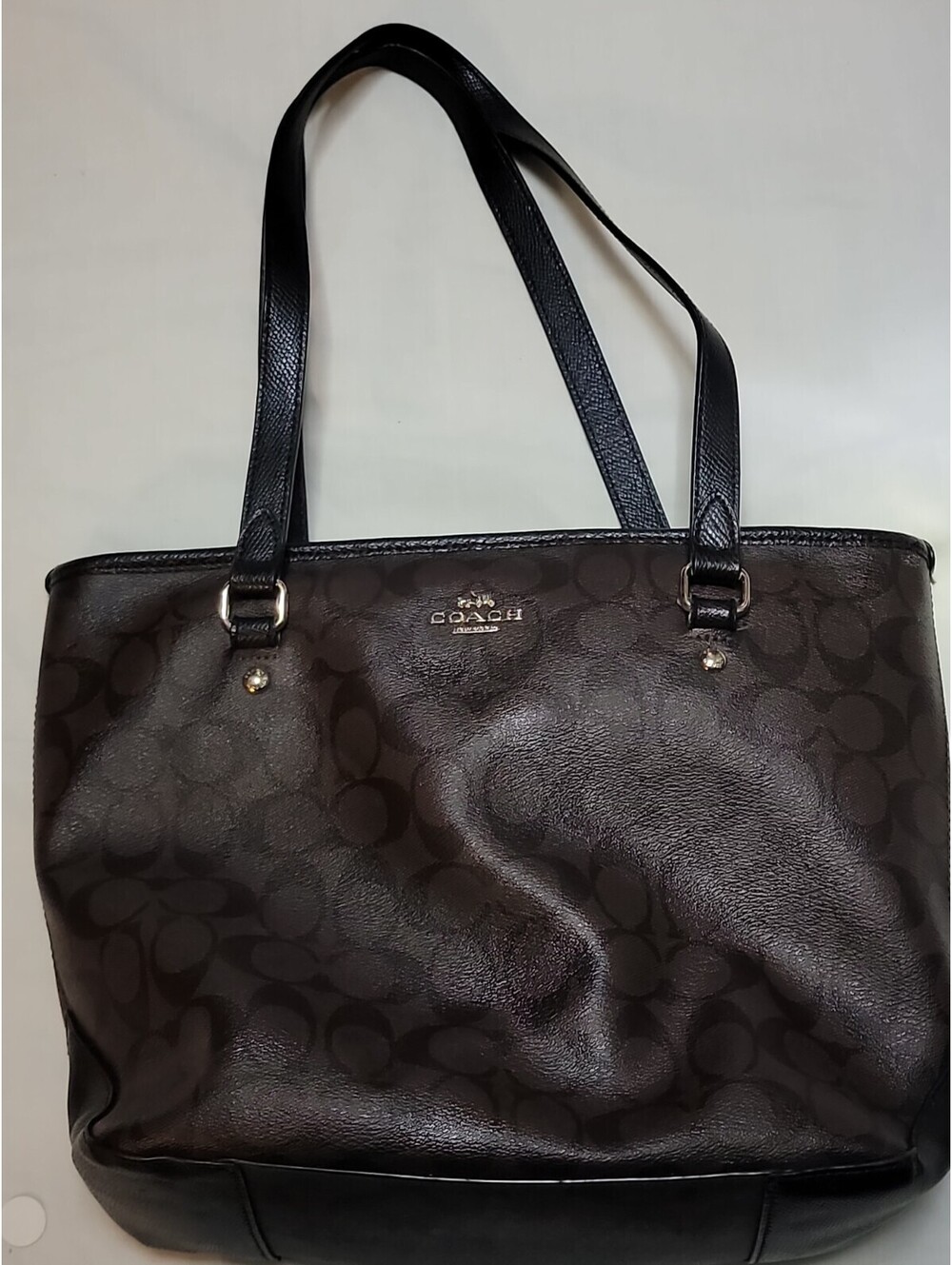 NWT Authentic Coach $350 Signature Reversible Tote